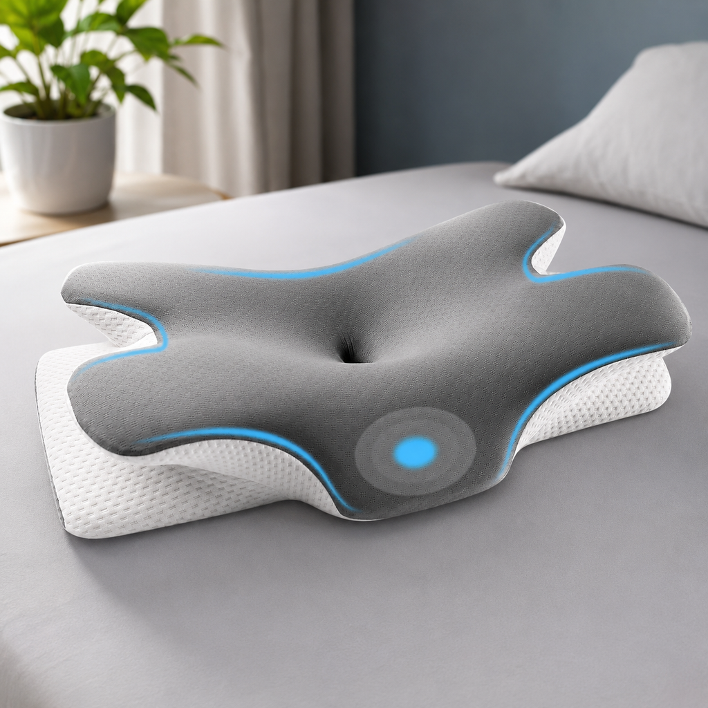 Almofada Ergonómica Cervical em Espuma de Memória