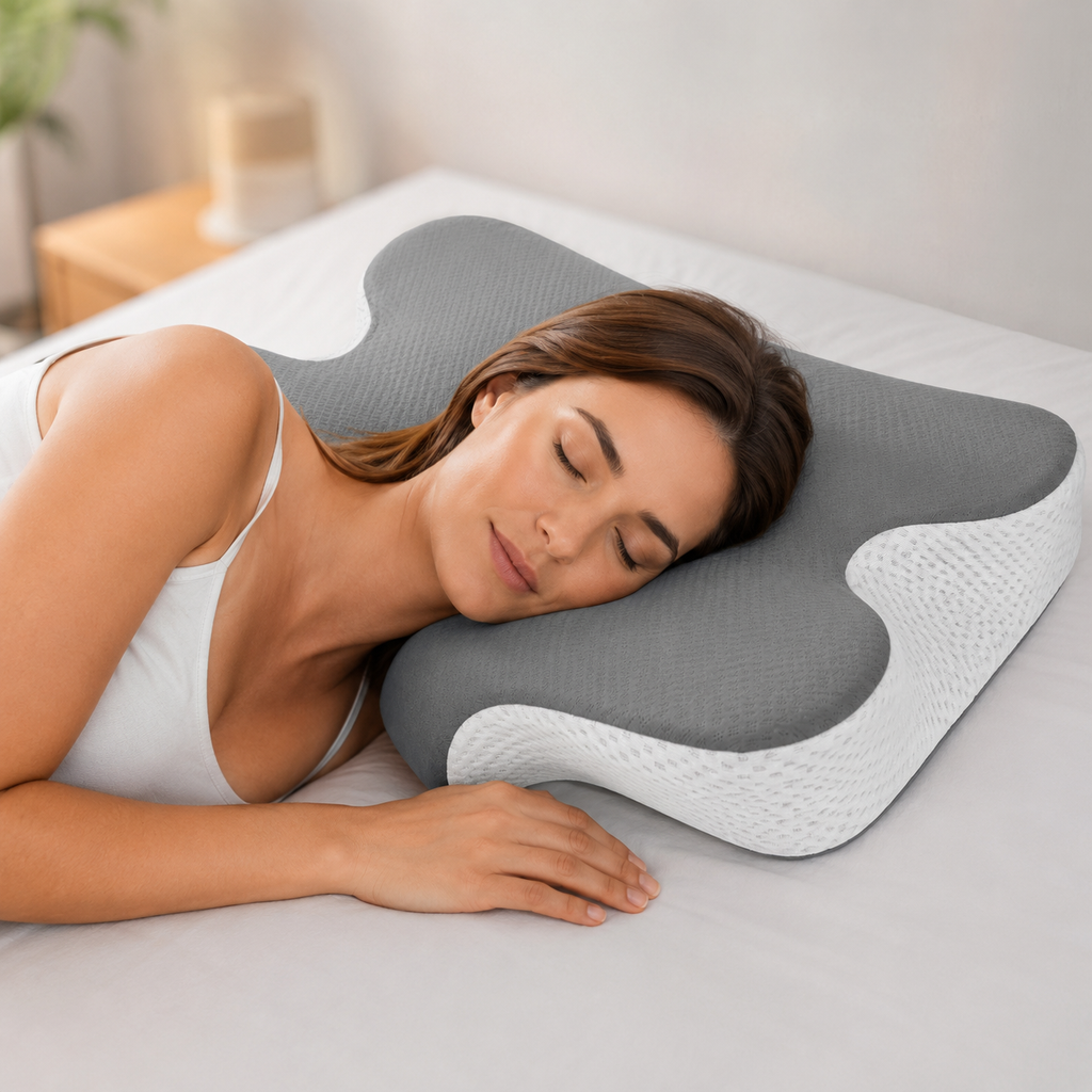 Almofada Ergonómica Cervical em Espuma de Memória