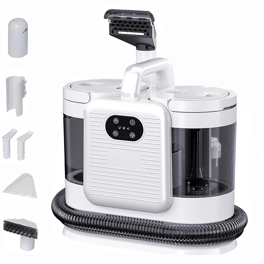 Máquina Portátil de Limpeza Profunda para Estofos e Tapetes – Potência e Resultados Profissionais em Casa