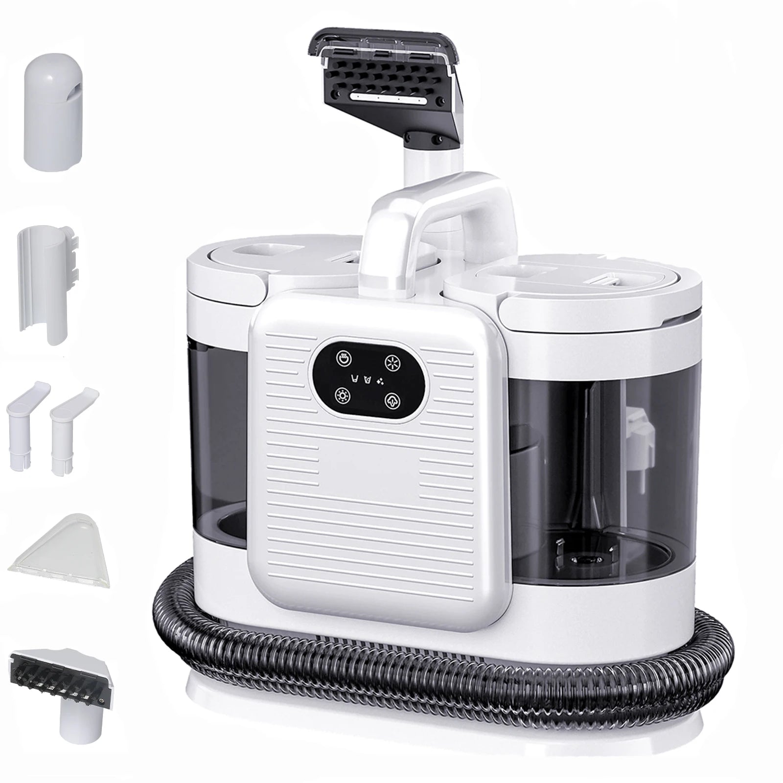 Máquina Portátil de Limpeza Profunda para Estofos e Tapetes – Potência e Resultados Profissionais em Casa