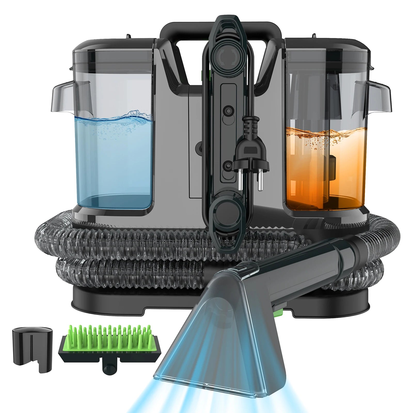 Máquina Portátil de Limpeza Profunda para Estofos e Tapetes – Potência e Resultados Profissionais em Casa