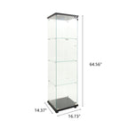 Vitrine de Vidro Moderna com Iluminação LED