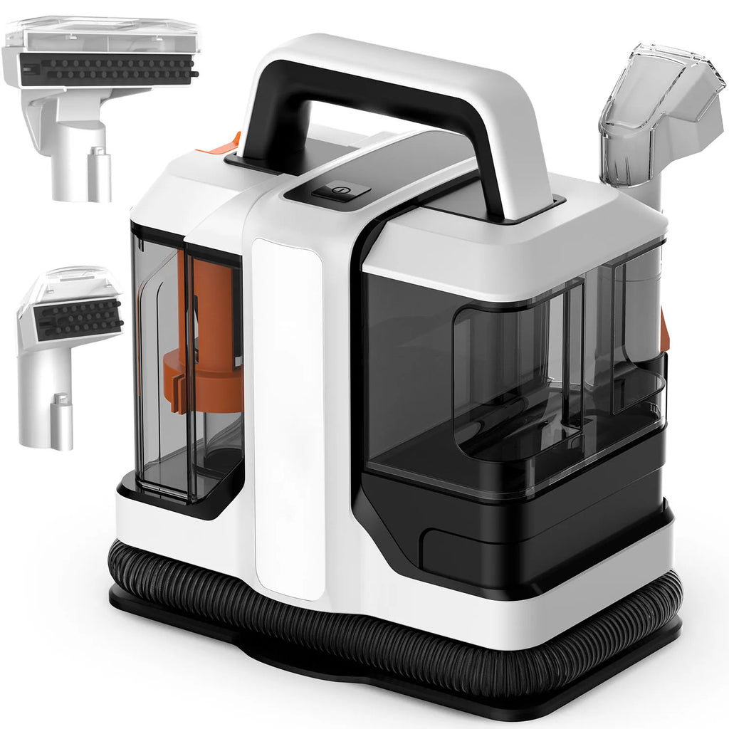 Máquina Portátil de Limpeza Profunda para Estofos e Tapetes – Potência e Resultados Profissionais em Casa