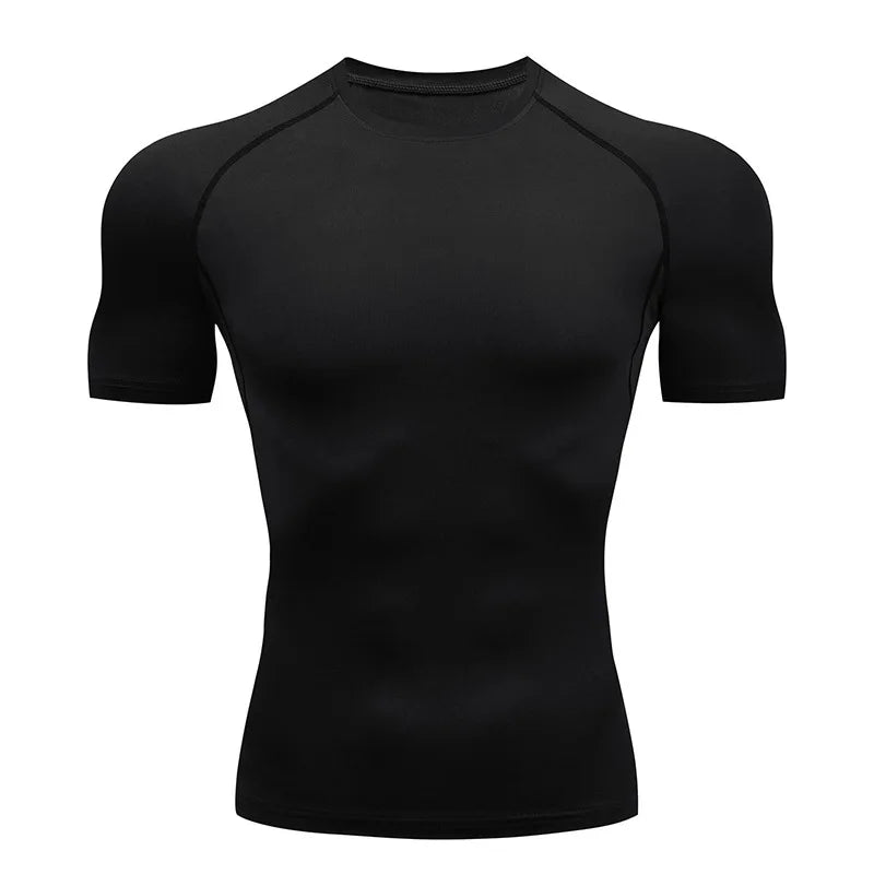 T-Shirt de Compressão Masculina | Fitness, Treino e Corrida