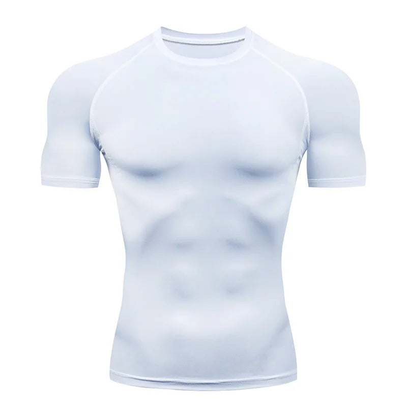 T-Shirt de Compressão Masculina | Fitness, Treino e Corrida