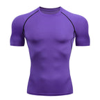 T-Shirt de Compressão Masculina | Fitness, Treino e Corrida