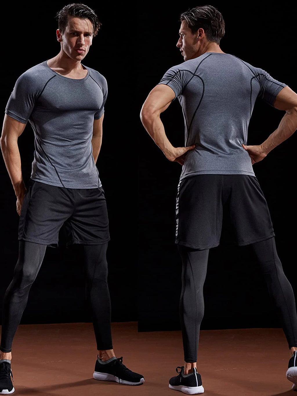 T-Shirt de Compressão Masculina — Performance, Definição e Conforto Total