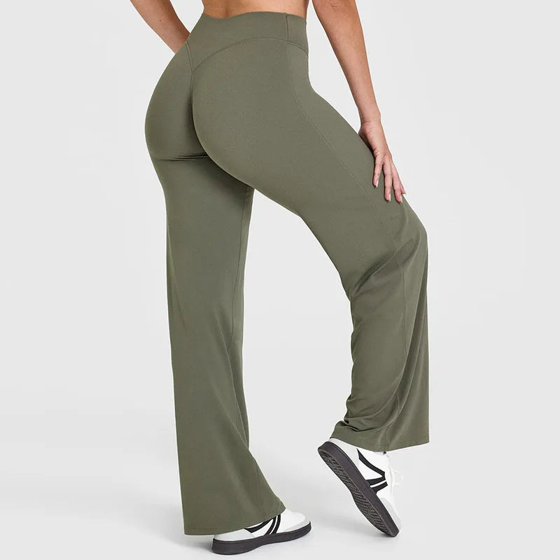 Leggings Desportivas de Cintura Média