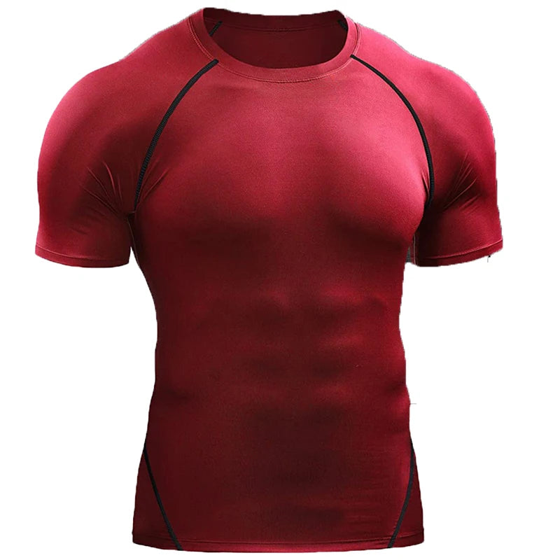 T-Shirt de Compressão Masculina — Performance, Definição e Conforto Total