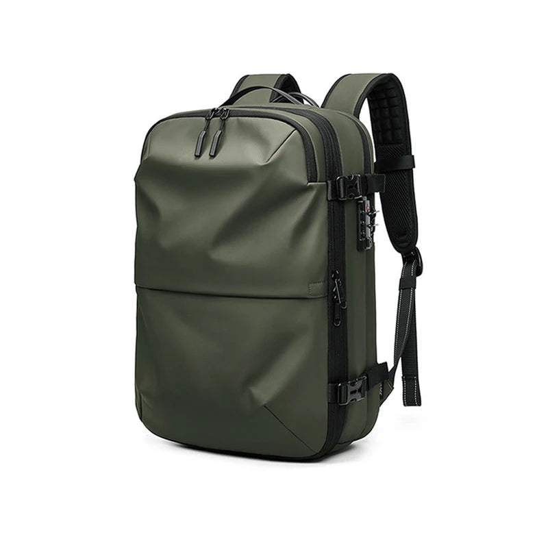 Mochila Masculina de Viagem com Compressão a Vácuo – Portátil 17’’ e Grande Capacidade