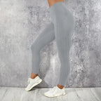 Leggings Fitness de Cintura Alta para Mulher com Bolsos