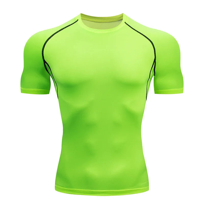 T-Shirt de Compressão Masculina | Fitness, Treino e Corrida