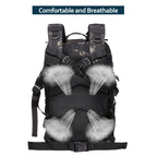 Mochila Tática 25L/50L – Nylon Impermeável para Caminhadas, Viagens e Aventura