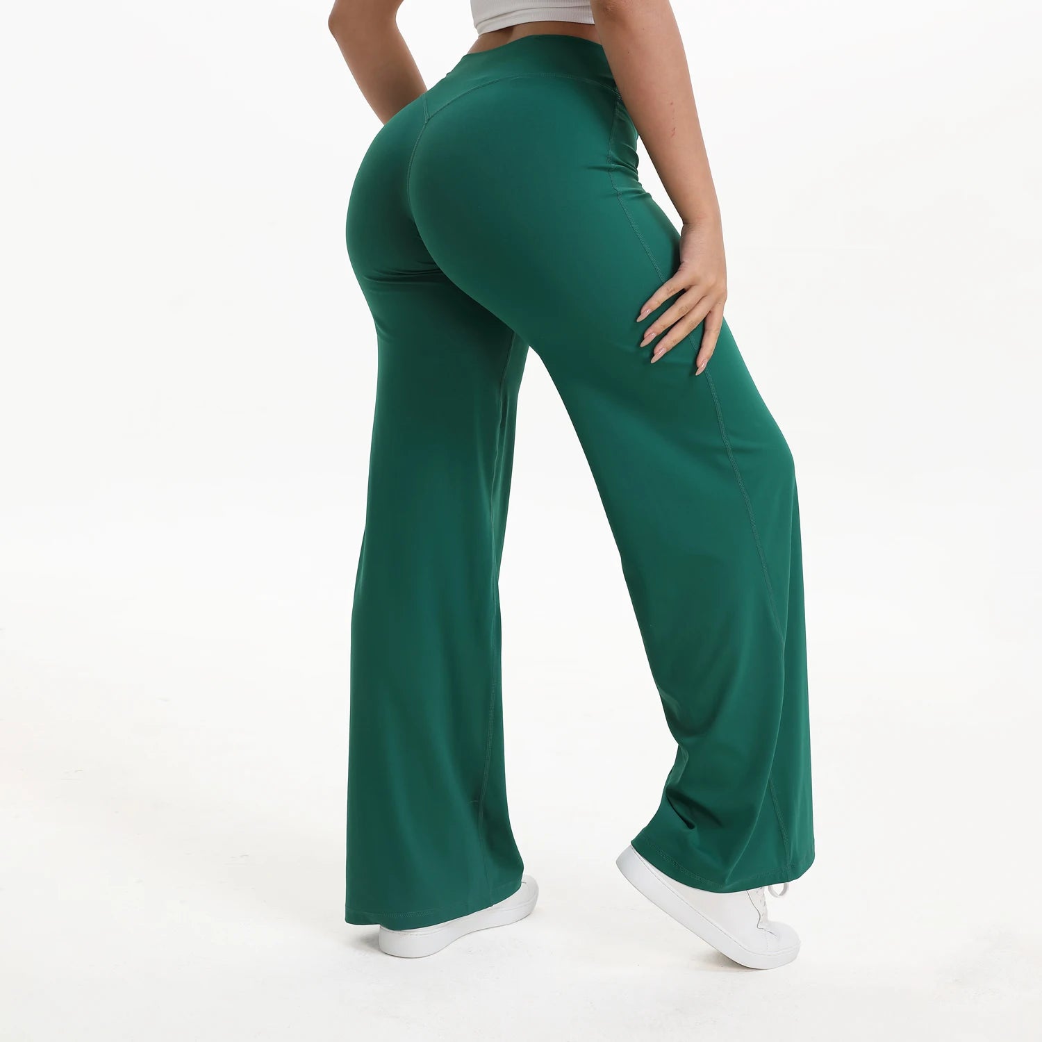 Leggings Desportivas de Cintura Média