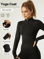 Casaco Fitness Slim para Mulher – Casaco Desportivo