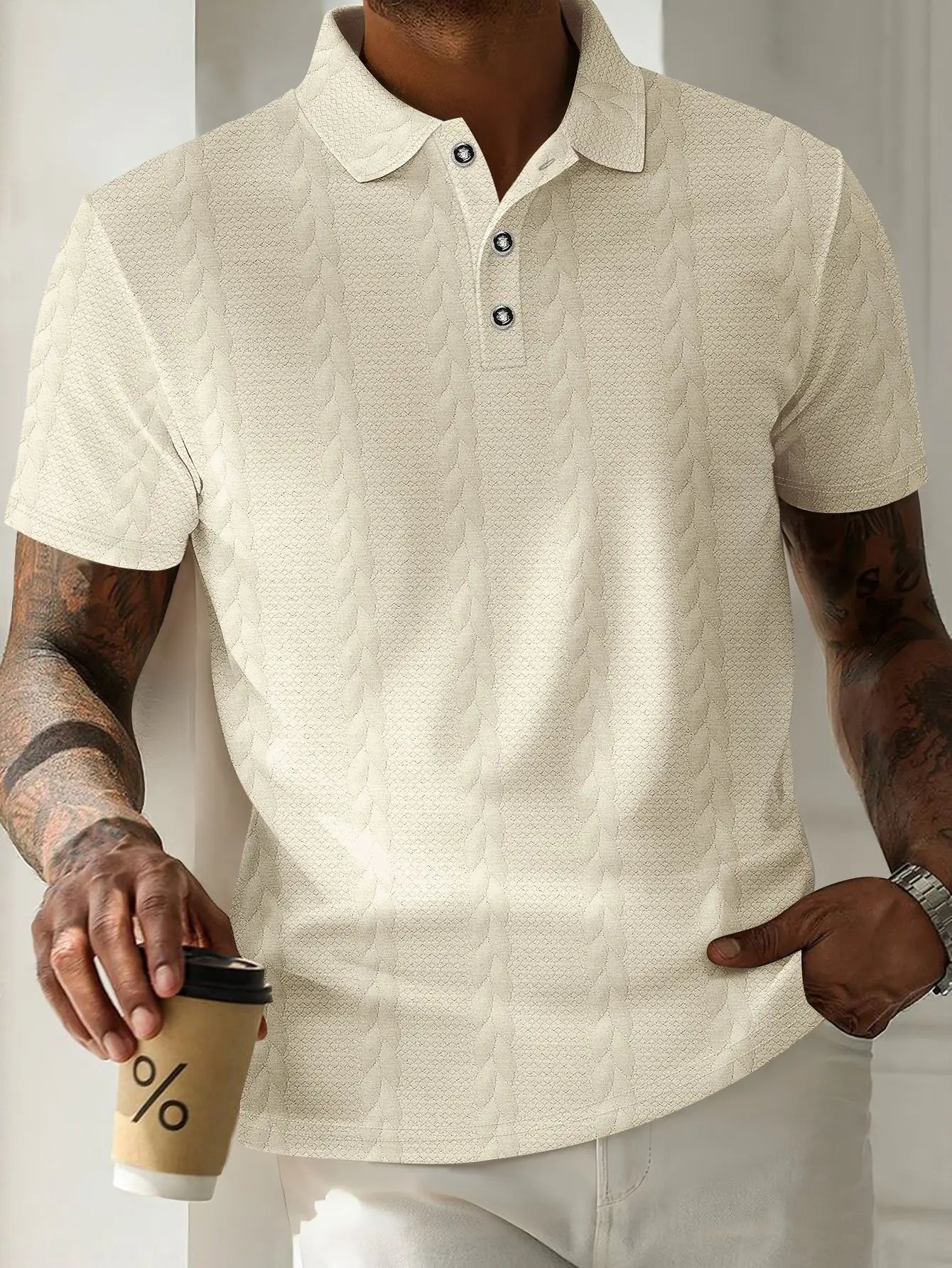 Polo Masculino Casual — Elegância Simples para o Dia a Dia