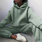 Conjunto Oversized Feminino | Hoodie + Calças Conforto