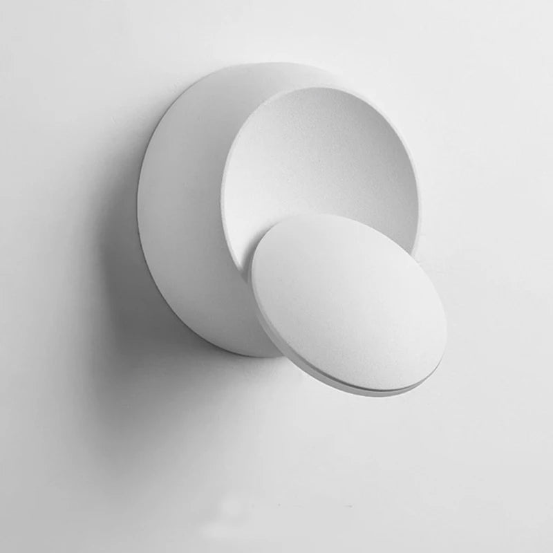 Candeeiro de Parede LED Moderno 5W com Rotação de 350° – Aplique Ajustável para Sala e Quarto