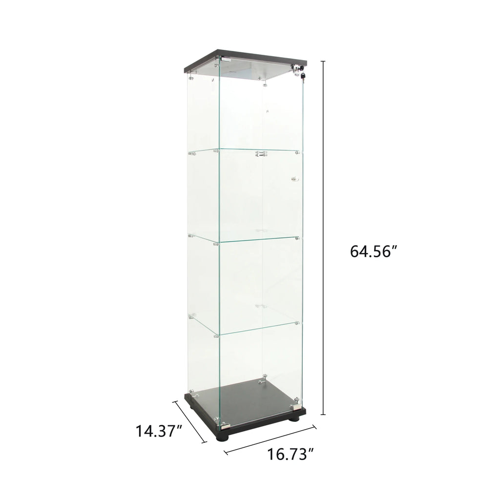 Vitrine de Vidro Moderna com Iluminação LED