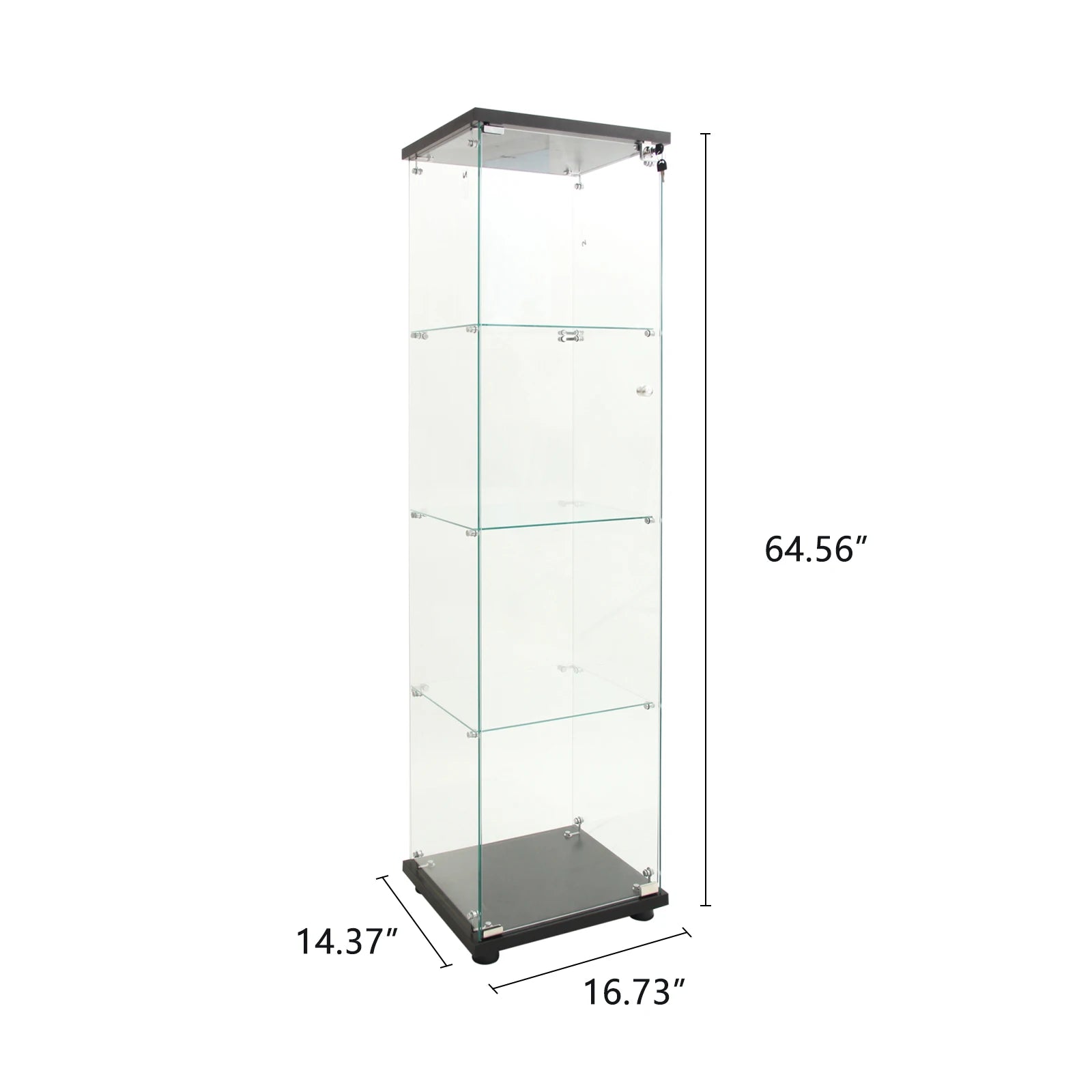 Vitrine de Vidro Moderna com Iluminação LED