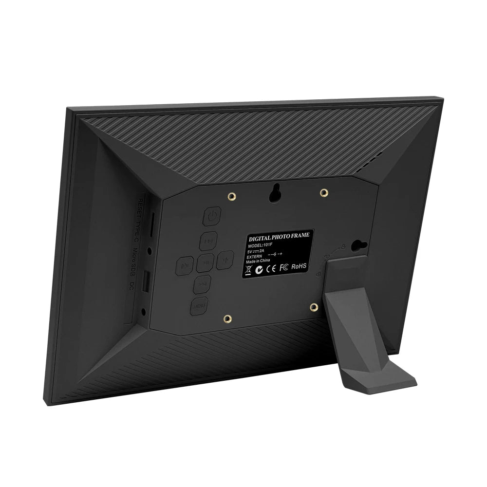 Moldura Digital 10.1” HD — Revive os teus momentos todos os dias