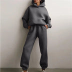 Conjunto Oversized Feminino | Hoodie + Calças Conforto