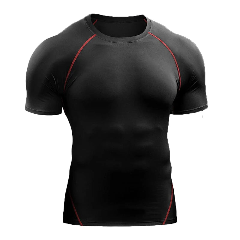 T-Shirt de Compressão Masculina — Performance, Definição e Conforto Total