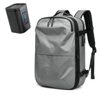 Mochila Masculina de Viagem com Compressão a Vácuo – Portátil 17’’ e Grande Capacidade