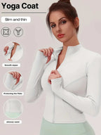 Casaco Fitness Slim para Mulher – Casaco Desportivo