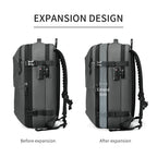 Mochila Masculina de Viagem com Compressão a Vácuo – Portátil 17’’ e Grande Capacidade