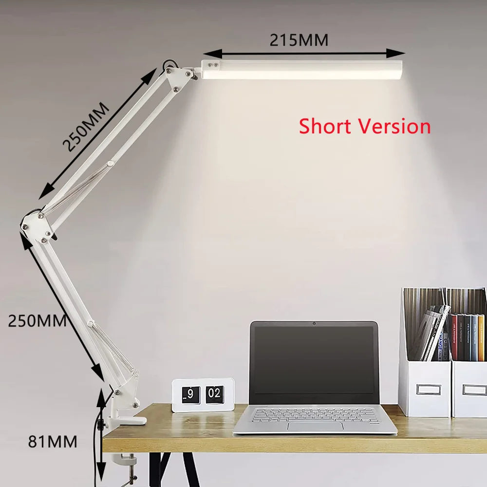 Candeeiro de Secretária LED com Braço Articulado – Regulável