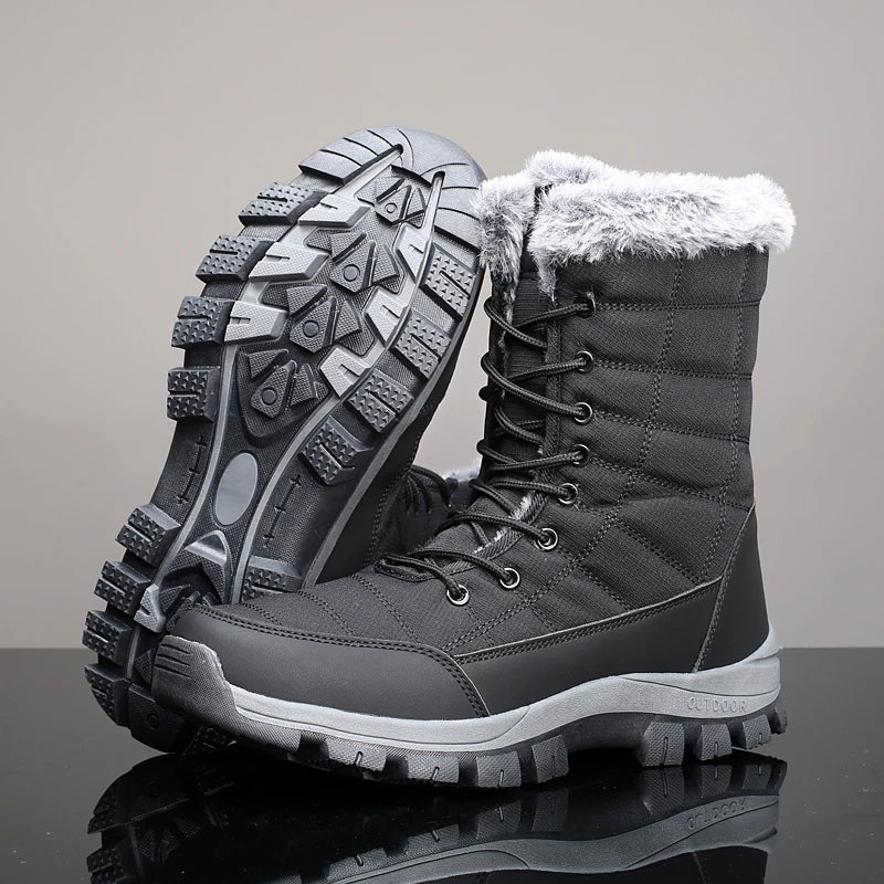 Botas de Inverno Impermeáveis Mid-Calf – Conforto Térmico, Resistência e Estilo Outdoor