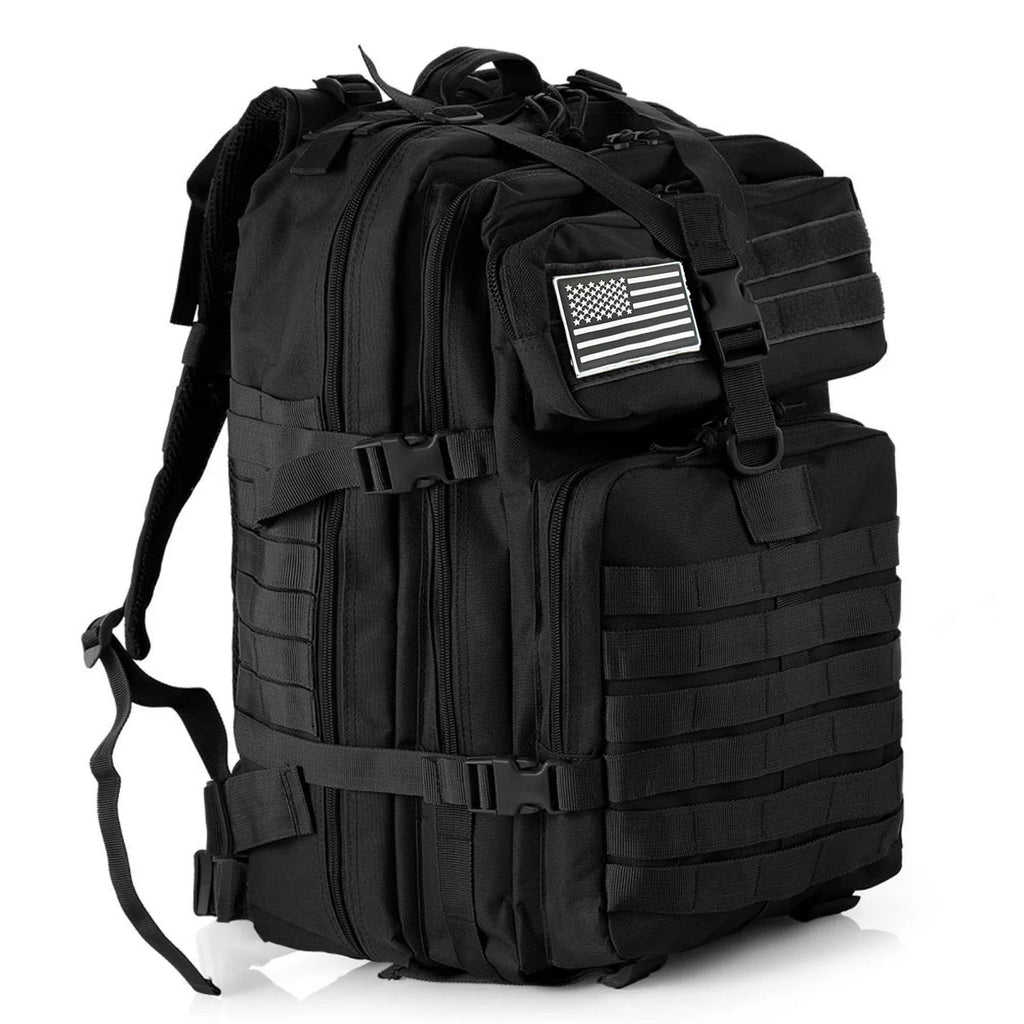 Mochila Tática 25L/50L – Nylon Impermeável para Caminhadas, Viagens e Aventura