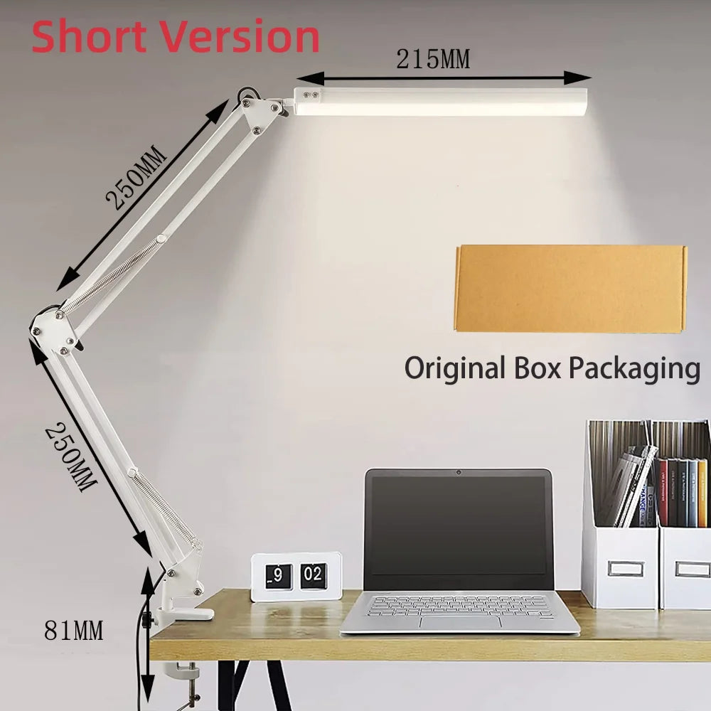 Candeeiro de Secretária LED com Braço Articulado – Regulável