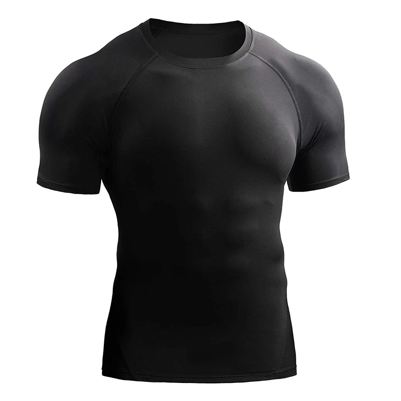 T-Shirt de Compressão Masculina — Performance, Definição e Conforto Total