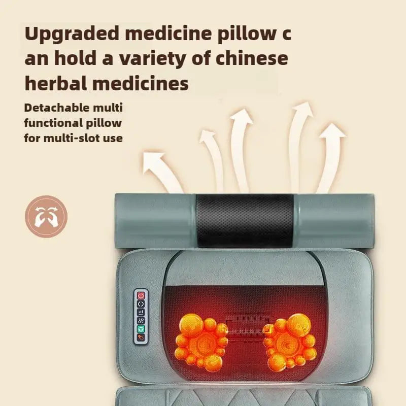 Colchão de Massagem Corporal Elétrico com Aquecimento – Relaxamento Total em Casa