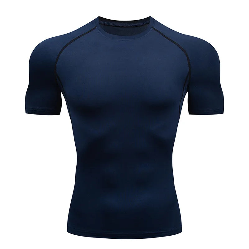 T-Shirt de Compressão Masculina | Fitness, Treino e Corrida