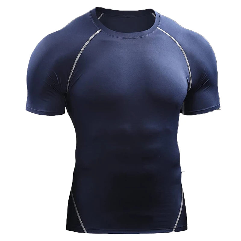 T-Shirt de Compressão Masculina — Performance, Definição e Conforto Total