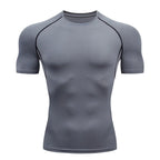 T-Shirt de Compressão Masculina | Fitness, Treino e Corrida
