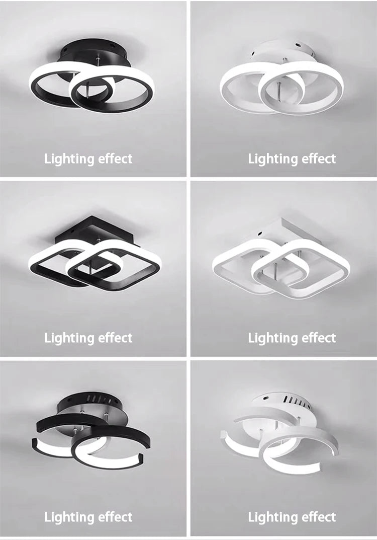 Candeeiro de Teto LED Moderno