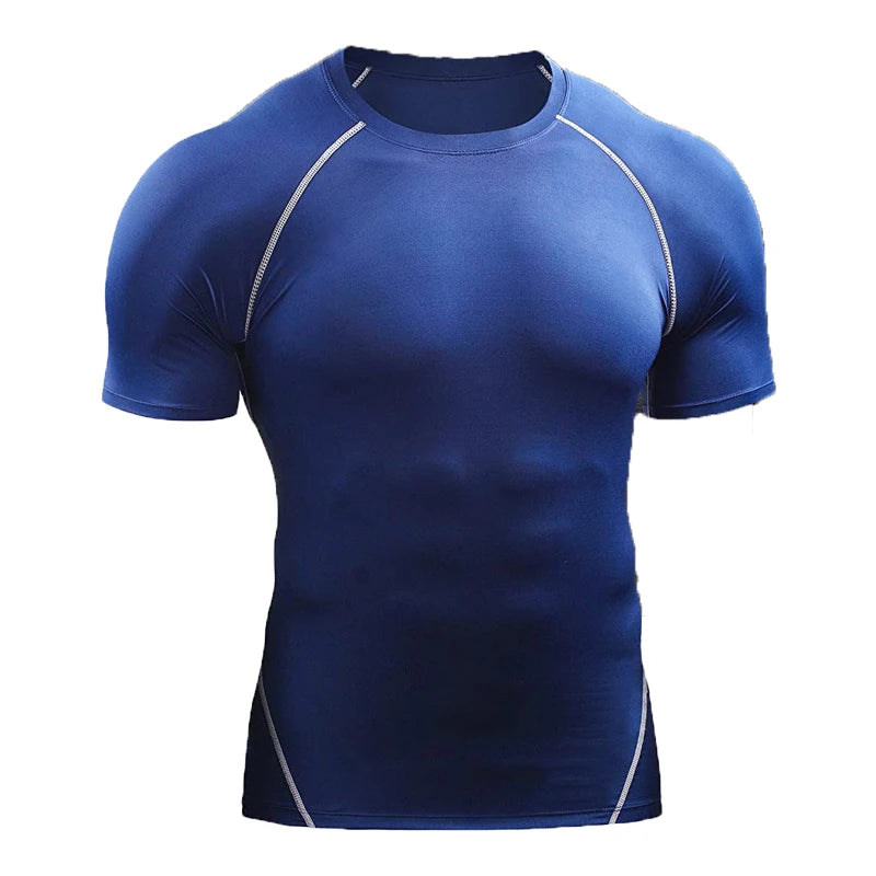 T-Shirt de Compressão Masculina — Performance, Definição e Conforto Total
