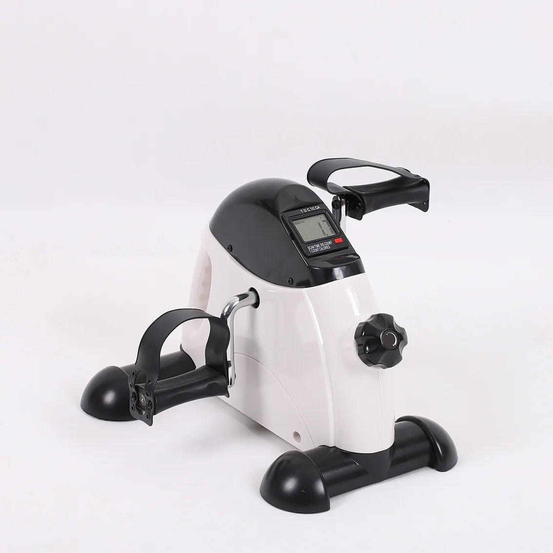 Mini Pedaleira Fitness para Pernas com Monitor Digital – Treino Cardio Compacto para Casa