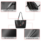 Mala Tote em Couro Natural – Elegância Minimalista para o Dia a Dia