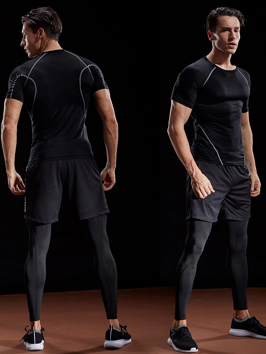 T-Shirt de Compressão Masculina — Performance, Definição e Conforto Total