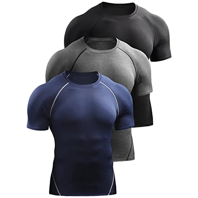 T-Shirt de Compressão Masculina — Performance, Definição e Conforto Total