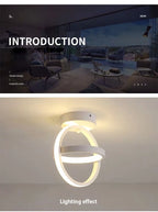 Candeeiro de Teto LED Moderno
