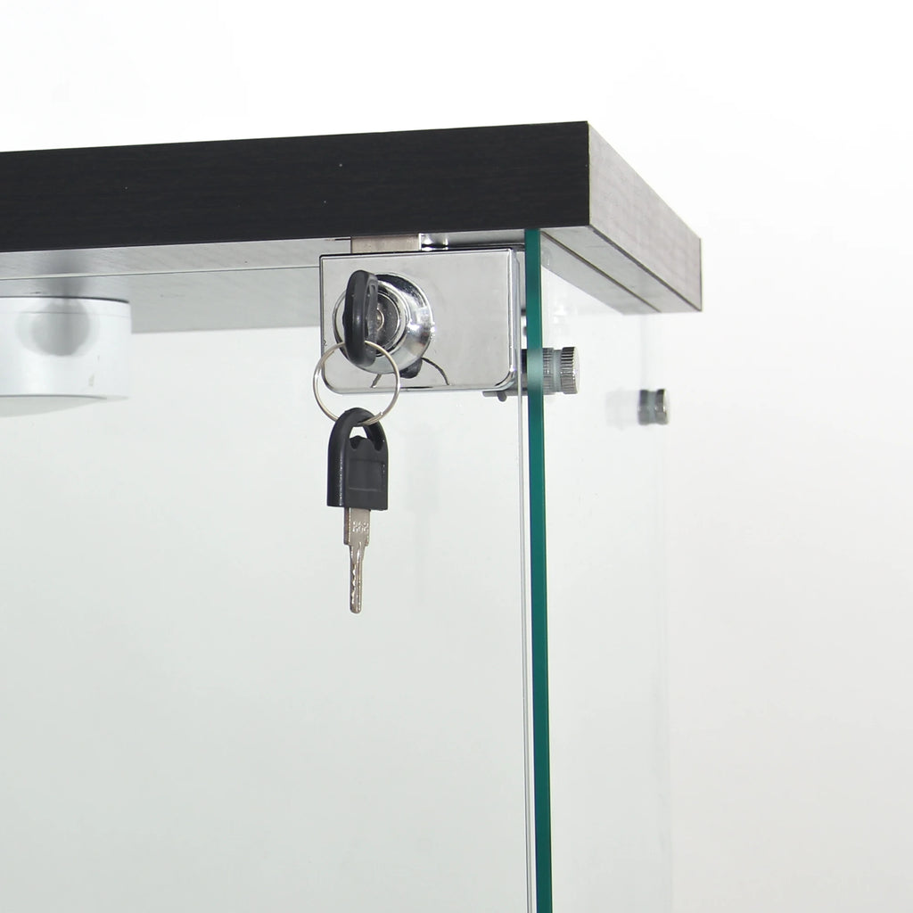 Vitrine de Vidro Moderna com Iluminação LED