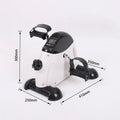 Mini Pedaleira Fitness para Pernas com Monitor Digital – Treino Cardio Compacto para Casa