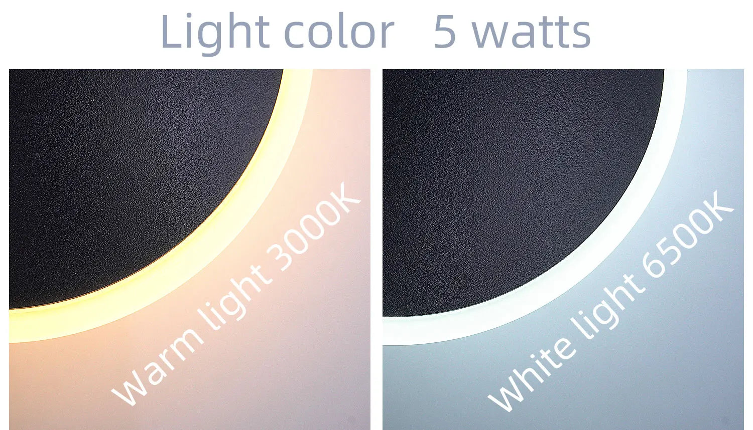 Candeeiro de Parede LED Moderno 5W com Rotação de 350° – Aplique Ajustável para Sala e Quarto