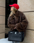Casaco Faux Fur